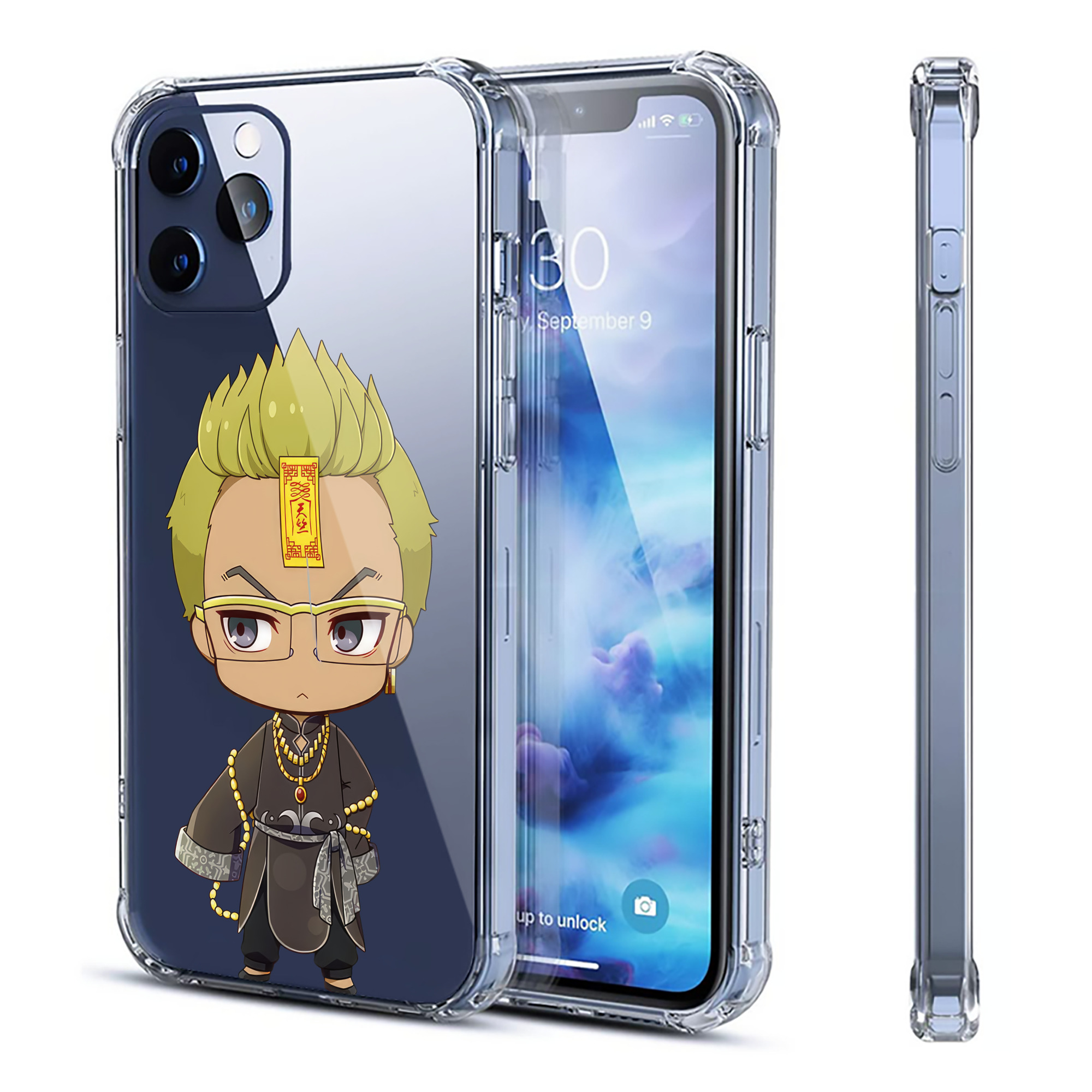 （画像用） 東京リベンジャーズ Tokyo Revengers 【iPhone 12シリーズ対応】透明スマホケース（クリアソフトケース）
